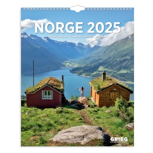 Billedkalender GRIEG 2025 Norge