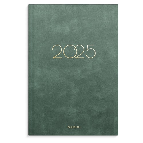 Lommekalender GRIEG Gemini Uke 2025 Colore Grønn