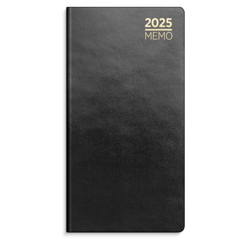 Lommekalender GRIEG Memo Uke 2025 Imitert Sort