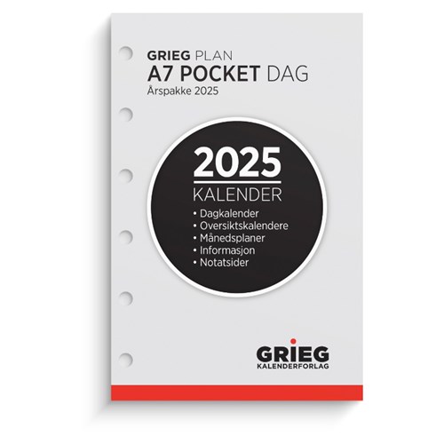 Årspakke GRIEG A7 2025 Dag