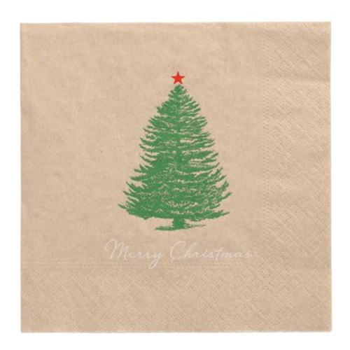 Serviett PAPSTAR Juletre 33x33 cm (20)