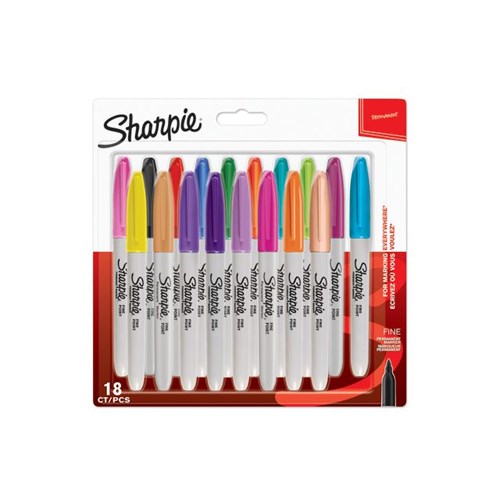 Merkepenn SHARPIE Farger (18)