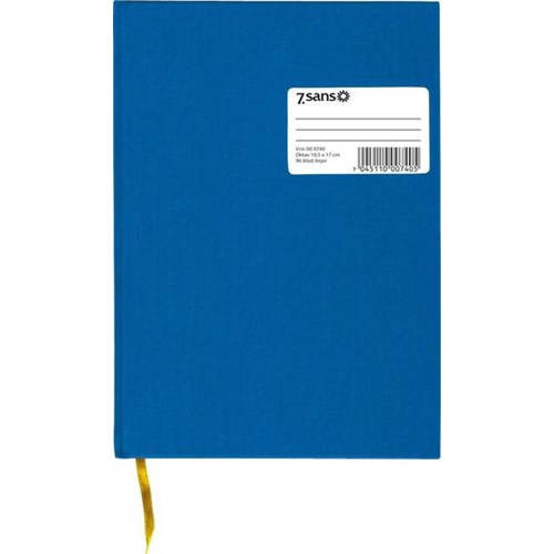 Protokoll 7.SANS A4 192bl Linjer Blå