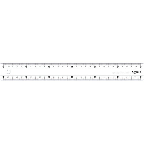 Linjal MAPED plast 30cm