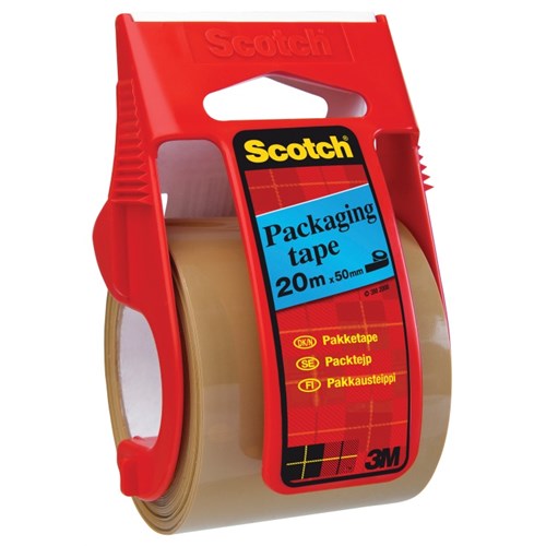 Emb.tape SCOTCH 50mmx20m m/disp. brun