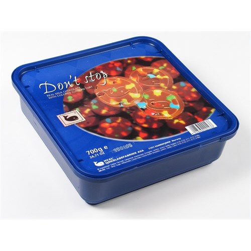 Sjokolade HVAL Fargepletter 700g