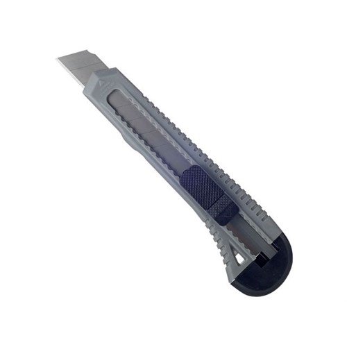 Kniv LYRECO Budget Plast 18mm Grå
