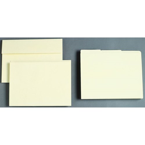 Vertikalmappe ESSELTE A4 fane midten 210g