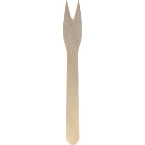 Snackgaffel PAPSTAR Engangs Tre 12cm (100)