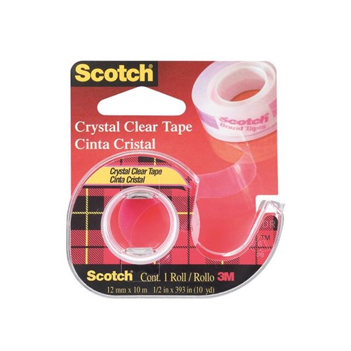 Tape Scotch® Crystal 12Mmx10M M/Disp