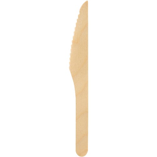 Engangskniv Vokset tre 16cm (100)