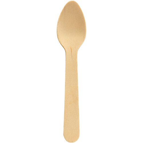 Engangsteskje Uvokset tre 11cm (100)