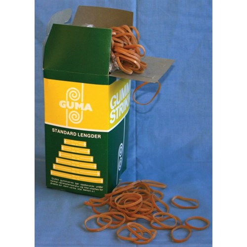 Gummistrikk GUMA nr 18 Brun (285)