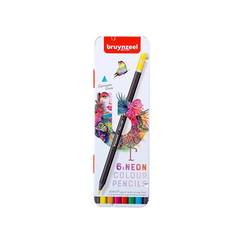 Fargeblyanter BRUYNZEEL Expression Neon - 6stk