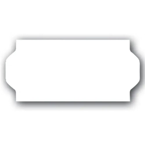 Etikett MIKRENA Universal 26x12 Hvit 1 (100stk.pr.rl.) [36rl.pr.frp.]