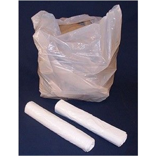 Avfallspose LD 60x90cm 12my Hvit 50L (25stk) [krt20]