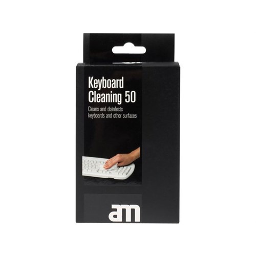 Rens AM tastatur/telefon serviett (50)