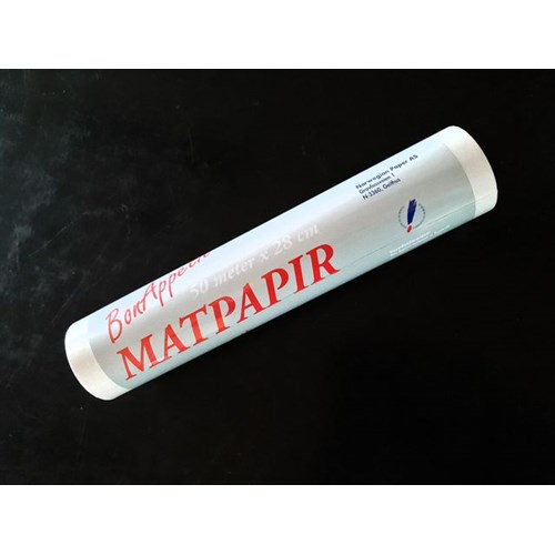 Matpapir Bleket 28cmx50m