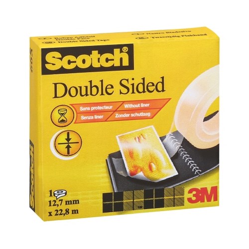 Tape Scotch® 665 Tosidig 12,7Mmx22,8M