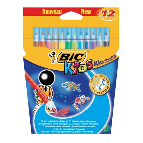 Fiberpenn Bic Couleur Farger (12)