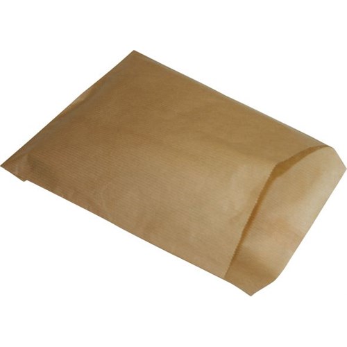 Papirpose 40g Brun Kraft 1kg 190x240mm