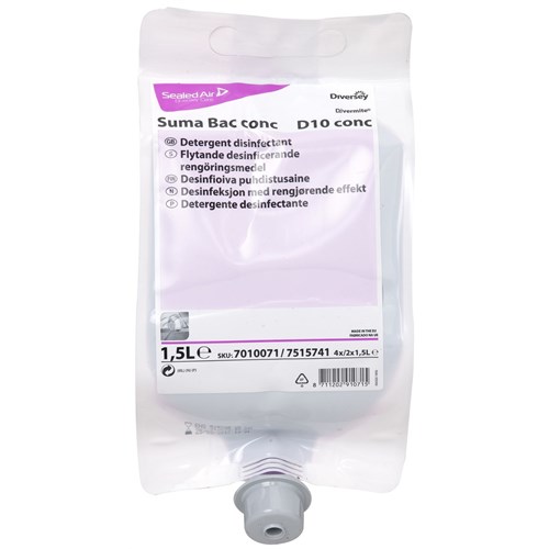 Desinfeksjon- og Rengjøring SUMA Bac Conc D10 1,5L