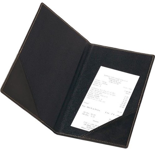 Regningsmappe Classic 23x13cm Sort