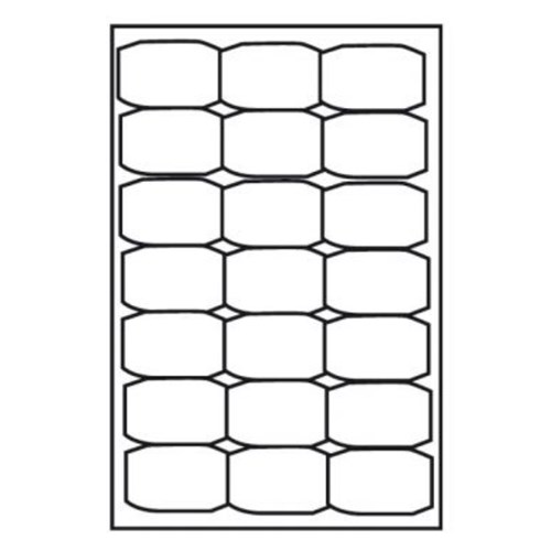 Etikett BNT OFFICE Universal 63,5x38,1mm (100)