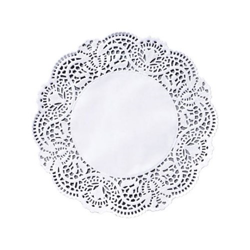 Fatpapir DUNI 34cm uthullet rundt (250)