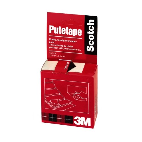 Putetape SCOTCH Dobbeltsidig (100)