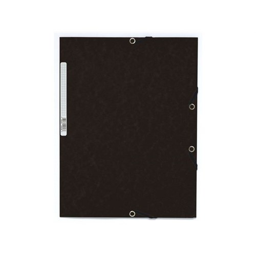 Strikkmappe EXACOMPTA A4 3 Klaffer Sort