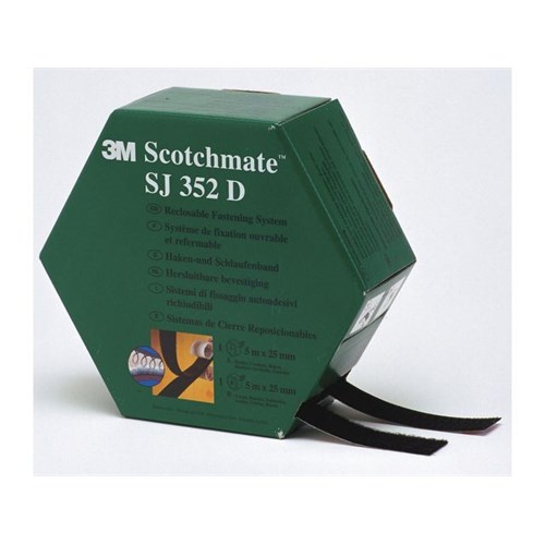 Borrelåstape SCOTCHMATE 352D 5M Rull