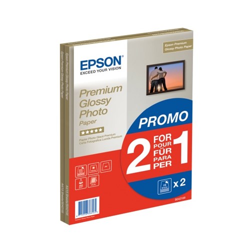 Fotopapir EPSON Prem Gloss A4 255g (2x15)