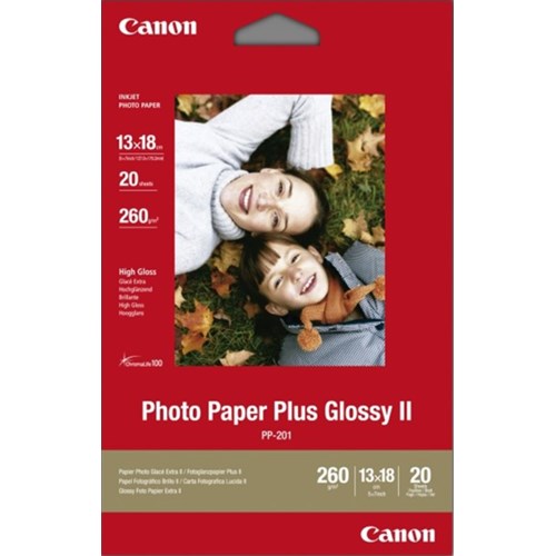 Fotopapir CANON PP-201 II Gloss 13x18 (20) [krt40]