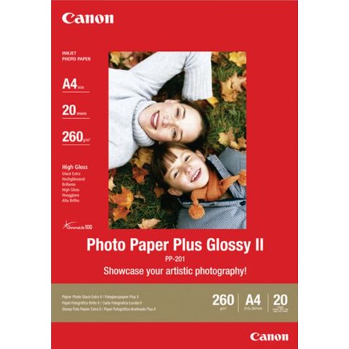 Fotopapir CANON PP-201 II Gloss A4 (20) [krt15]