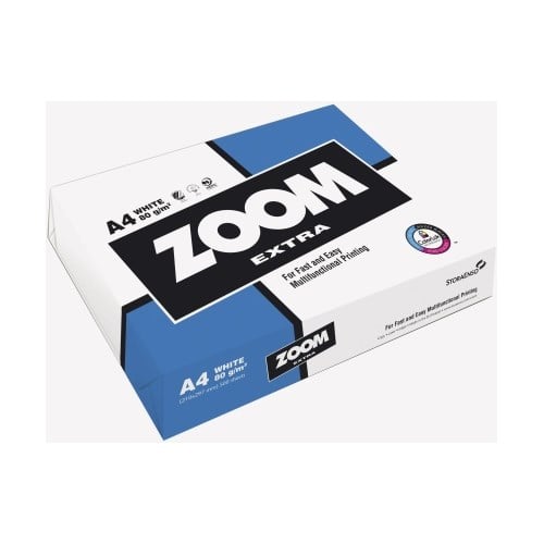 Kopipapir Zoom Extra A4 80G (500) Blå.