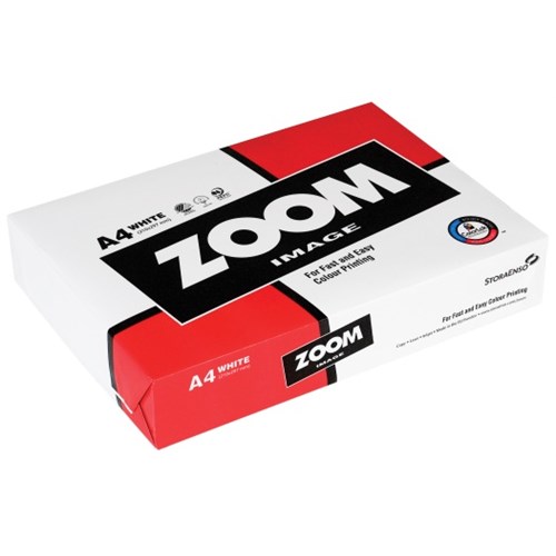 Kopipapir Zoom Image A4 80G (500) Rød
