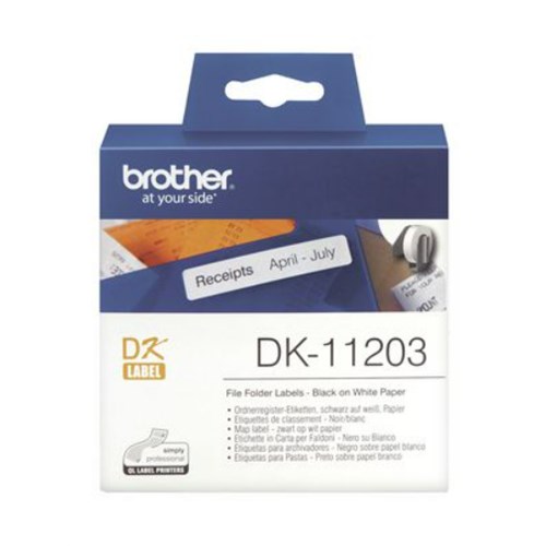 Etikett BROTHER DK-11203 17x87mm (300)