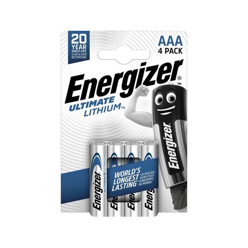Batteri ENERGIZER Lithium AAA/LR03 (4)
