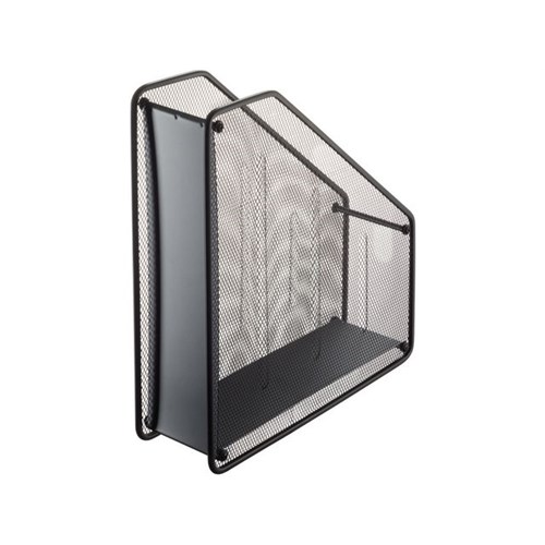 Tidsskriftsamler HELIT mesh metall Sort