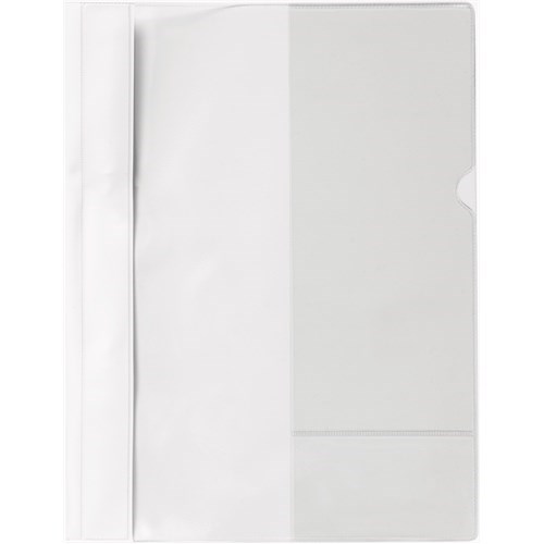 Hurtighefter A4 Spiral Økonomi Hvit