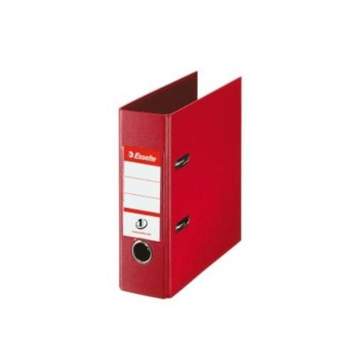 Brevordner ESSELTE No1 A5 75mm sk. Rød