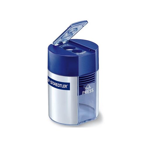 Blyantspisser STAEDTLER 512 dobbel blå