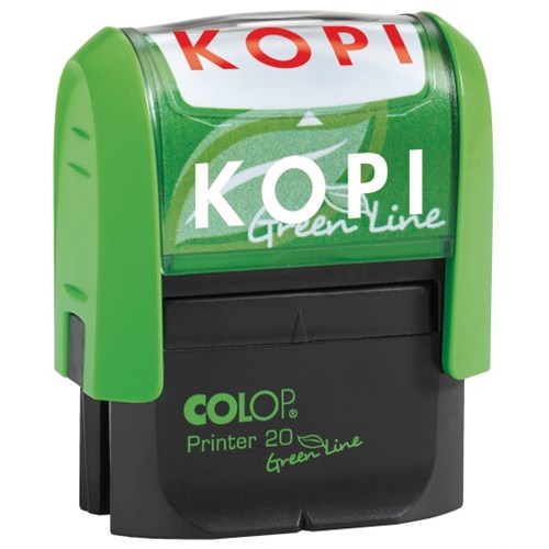 Stempel COLOP GL Printer 20/L Kopi Rød
