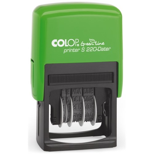 Stempel COLOP Green Line Dato S220 4mm