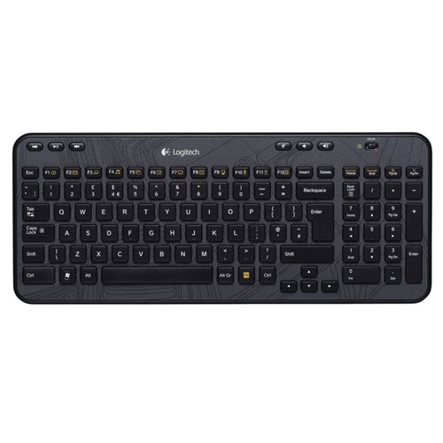 Tastatur Logitech K360 Wireless, LYDLØST
