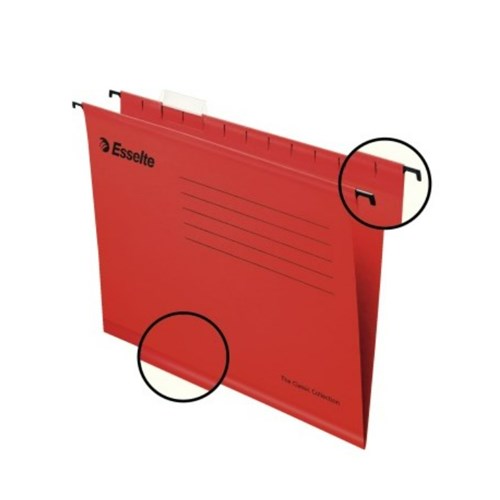 Hengemappe ESSELTE Standard A4 Rød