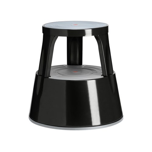 Taburett TWINCO Plast 3-hjul 410mm Sort