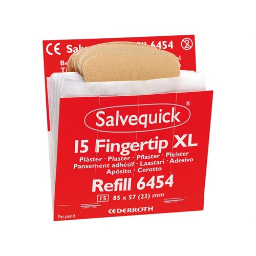 Fingertupplaster Salvequick Refill (15)