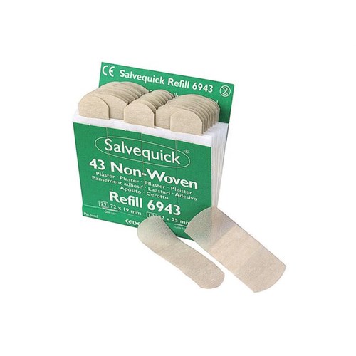 Plaster SALVEQUICK Sensitive refill (43)
